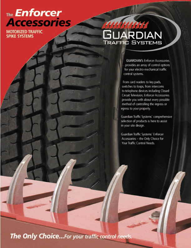Barrier Gate Operators!  Factory Authorized Distributor of Magnetic Autocontrol Corporation and Guardian Traffic Control and Guardian Gate Hardware manufactured by the Antech Corporation. Our offices are located 2 blocks from this major manufacturer, in business since 1949. Take advantage of our hands-on, eyes-on capability to observe your order being manufactured to your specifications. Competitive pricing. Feel safer with turnstiles, one-way access control systems, road traffic control systems, retractable tire traffic spikes, super heavy duty hinges, gate operators (upswung arms for passage), speed bumps, key switches, Cobra, Cobra II, StingRay, and Enforcer brands, spike strips for both in-ground and on-ground directional treadle systems for in-bound and out-bound pneumatic tires. We sell at discount to apartment complexes, shopping center, malls, airports, military bases/installations, factories and businesses to protect parking lots, employee, security, and public access, private and commercial property. Systems can be one-way or two-way, above ground, on ground, flat mount, or surface mount... hydraulic options.